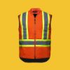 Picture of CX2 Workwear - Titan - Hi-Viz Vest with Sherpa Lining