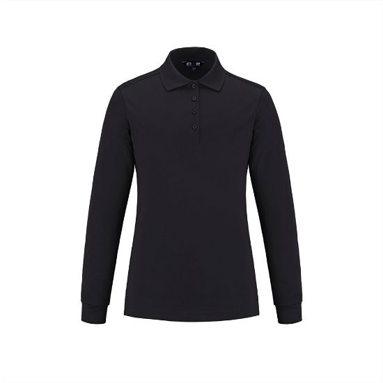 Picture of CX2 - Birdie - Ladies Long Sleeve Mesh Polo