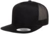 Picture of Yupoong - YP Classics 5 Panel Flat Peak Snap Back Trucker Cap