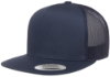 Picture of Yupoong - YP Classics 5 Panel Flat Peak Snap Back Trucker Cap