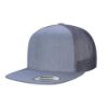 Picture of Yupoong - YP Classics 5 Panel Flat Peak Snap Back Trucker Cap