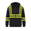 Picture of CX2 Hi-Vis - Infinity - Hi-Vis Full Zip Hooded Sweatshirt w/ Detachable Hood