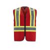 Picture of CX2 Workwear - Scout - Adult Tricot Hi-Vis Zipper Front Vest