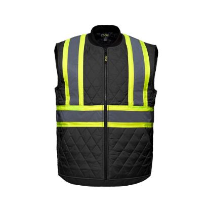 Picture of CX2 Workwear - Mack - Hi-Viz Quilted Vest