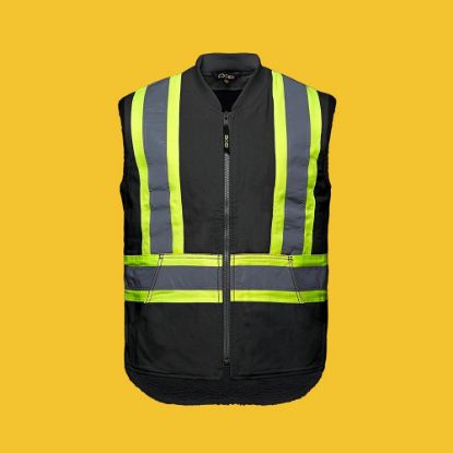 Picture of CX2 Workwear - L01295 - Titan - DISCONTINUED - Cotton Canvas Hi-Vis Vest