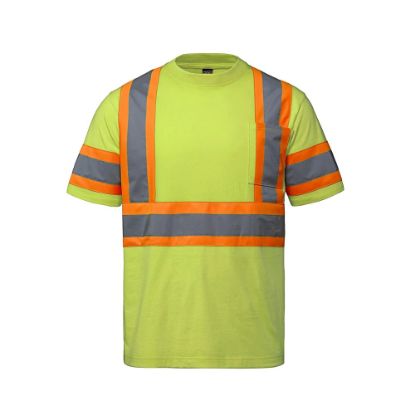 Picture of CX2 Workwear - Optimum - Cotton Hi-Vis T-Shirt