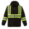Picture of CX2 Workwear - Freedom - Hi-Viz Full Zip Polyester Fleece Hoodie