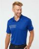 Picture of A324 - Men's 3-Stripes Chest Polo