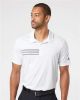 Picture of A324 - Men's 3-Stripes Chest Polo