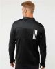 Picture of A482 - Men's 3-Stripes Double-Knit Quarter-Zip Pullover