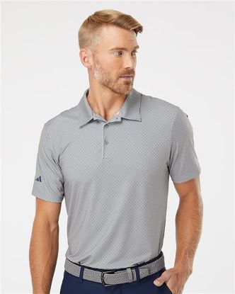 Picture of A498 - Men's Ultimate365 Diamond Dot Print Polo