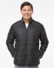 Picture of A570 - Men's 3-Stripes Puffer Full-Zip Jacket