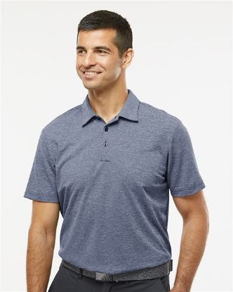 Picture of A582 - Men's Heathered Polo