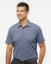 Picture of A582 - Men's Heathered Polo
