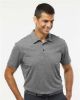Picture of A582 - Men's Heathered Polo