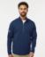 Picture of A588 - Men's Spacer Quarter-Zip Pullover
