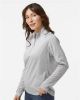 Picture of A594 - Women's Space Dyed Quarter-Zip Pullover