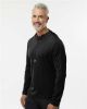 Picture of A596 - Men's Lightweight Quarter-Zip Hooded Pullover