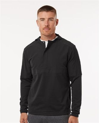 Picture of A607 - Men's Half-Zip Hooded Anorak
