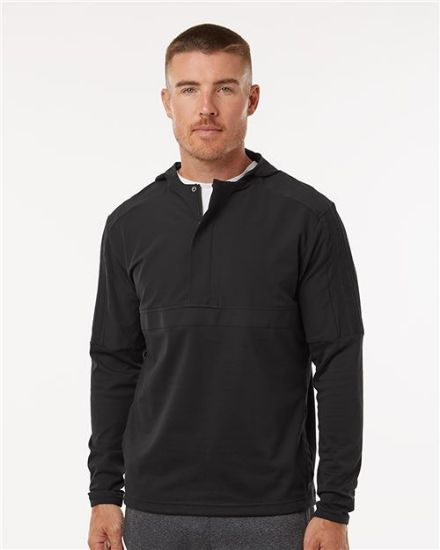 Picture of A607 - Men's Half-Zip Hooded Anorak