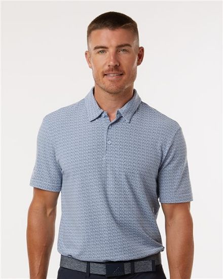 Picture of A702 - Men's Blended Printed Polo