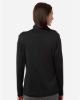Picture of A709 - Women's Textured Stripe Quarter-Zip Pullover