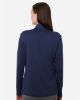 Picture of A709 - Women's Textured Stripe Quarter-Zip Pullover