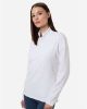 Picture of A709 - Women's Textured Stripe Quarter-Zip Pullover