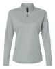 Picture of 4HM70L - Women's Pro-Lock Performance Mélange Quarter-Zip Pullover