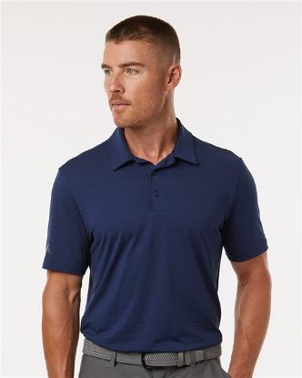 Picture of A704 - Men's Textured Stripe Polo