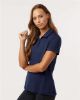 Picture of A707 - Women's Textured Stripe Polo