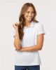 Picture of A707 - Women's Textured Stripe Polo