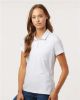 Picture of A707 - Women's Textured Stripe Polo