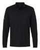 Picture of A708 - Men's Textured Stripe Quarter-Zip Pullover