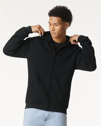 Picture of RF497 - Unisex ReFlex Fleece Full-Zip Hoodie Sweatshirt