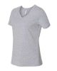 Picture of 6405CVC - Women's Relaxed Heather CVC V-Neck Tee
