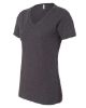 Picture of 6405CVC - Women's Relaxed Heather CVC V-Neck Tee