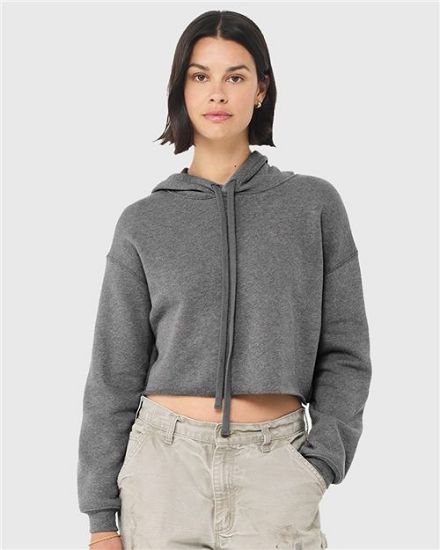 Picture of 7502 - Women's Crop Hoodie Sweatshirt