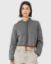 Picture of 7502 - Women's Crop Hoodie Sweatshirt
