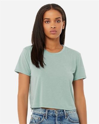 Picture of 8882 - Women’s Flowy Crop Tee