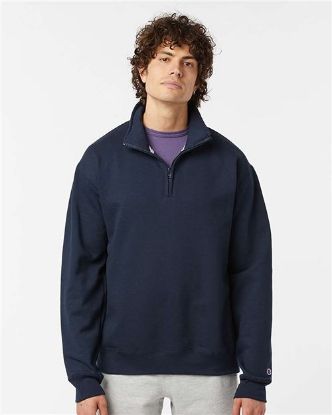 Picture of S450 - Unisex Powerblend® Quarter-Zip Pullover