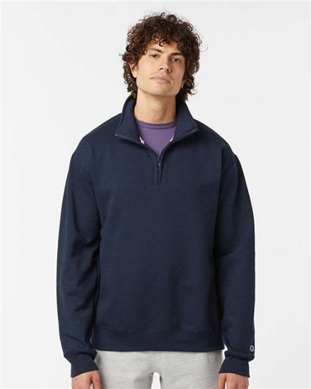 Picture of S450 - Unisex Powerblend® Quarter-Zip Pullover