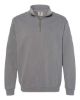 Picture of 1580 - Unisex Garment-Dyed Quarter-Zip Sweatshirt