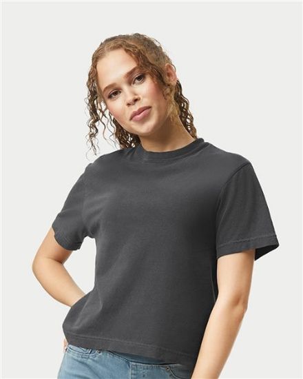 Picture of 3023CL - Women's Garment-Dyed Heavyweight Boxy T-Shirt