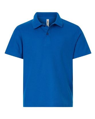 Picture of CE106Y - Youth Resolve CVC Performance Pique Polo
