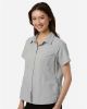 Picture of CE520W - Women's UltraUVP Shoreline Short Sleeve Staff Shirt