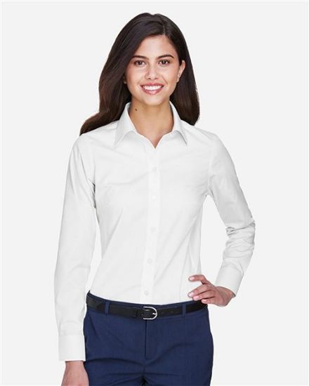 Picture of D630W - Women's Crown Collection® Oxford Woven Dress Shirt