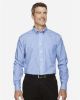 Picture of D645 - Men's Crown Collection® Banker Stripe Woven Dress Shirt