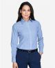 Picture of D645W - Women's Crown Collection® Banker Stripe Woven Dress Shirt