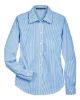 Picture of D645W - Women's Crown Collection® Banker Stripe Woven Dress Shirt